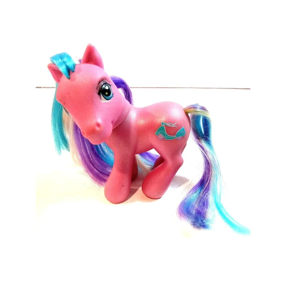 My Little Pony MLP G3 Scooter Sprite - Pink Pony with Blue & Purple Hair